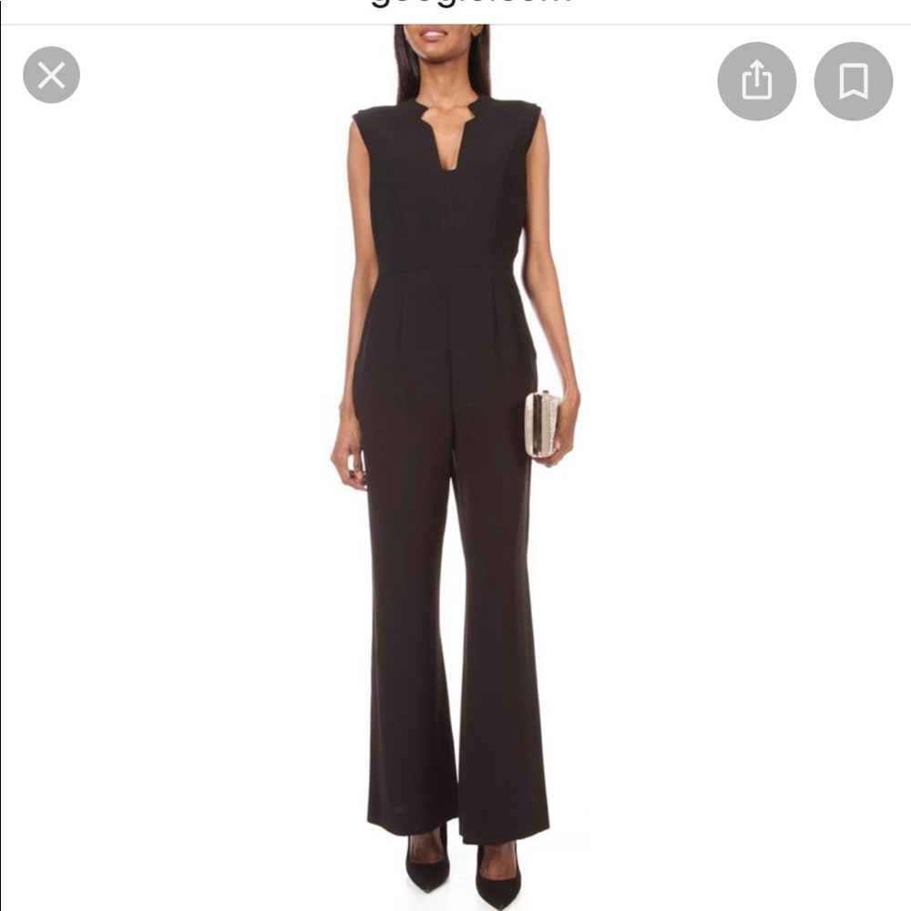 Tahari Black Jumpsuit